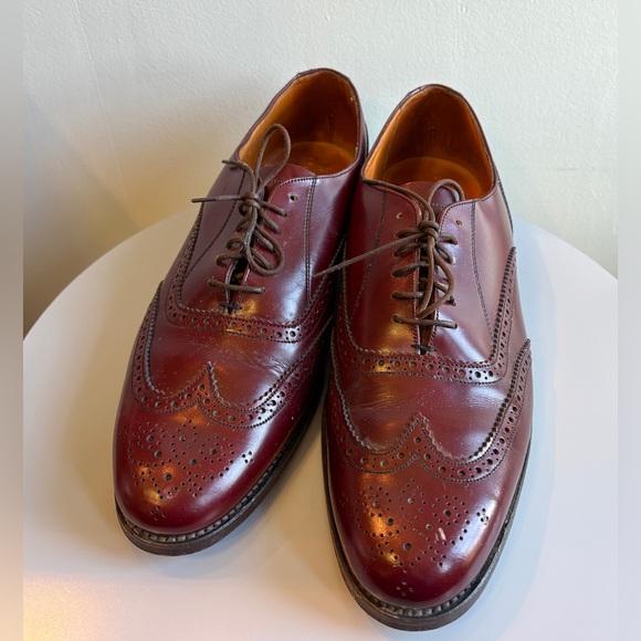 Grenson Other - Vintage Royal Windsor by Grenson Leather Oxfords Wing Tip Brogue Style,  10.5 D